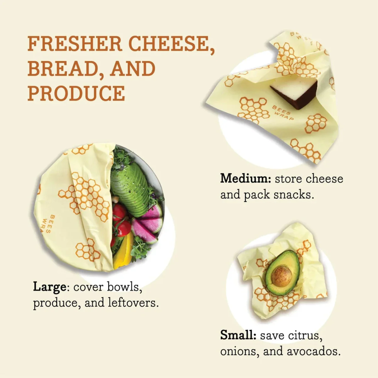 Bee's Wrap Assorted 3 Pack - Image 3