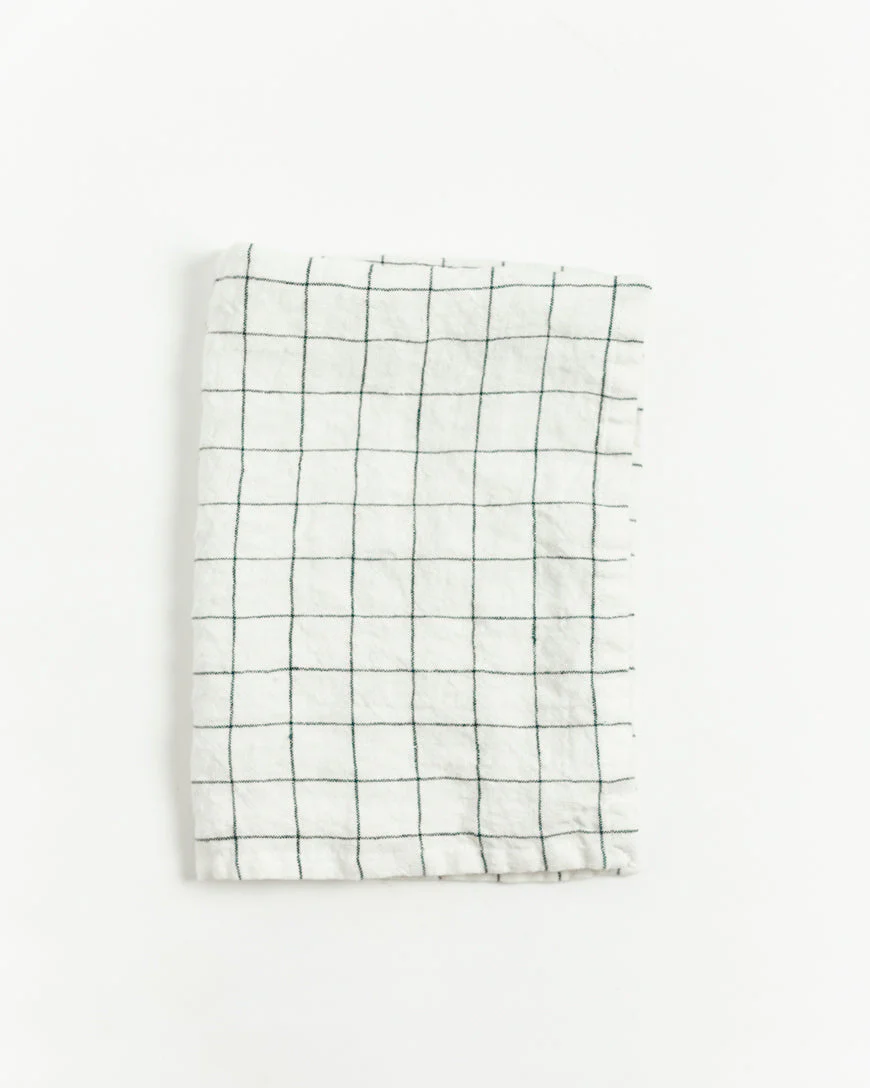 Stone Washed Linen Tea Towel - Image 6