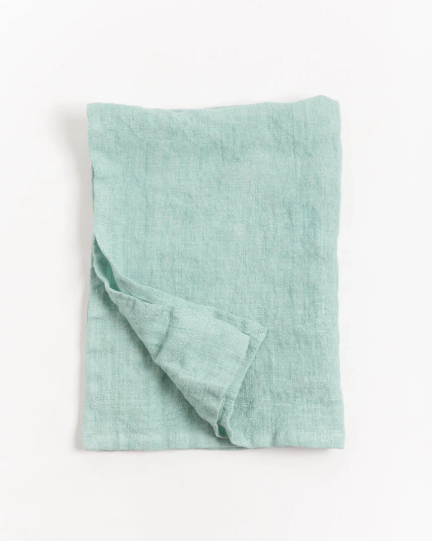 Stone Washed Linen Tea Towel - Image 8